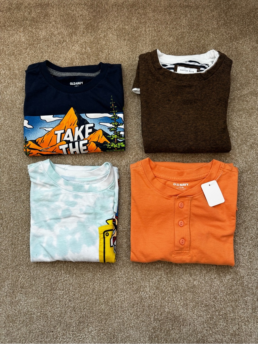 Bundles 4pcs Tshirt boys 10-12y
